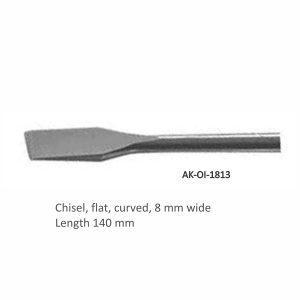 Chisel Flat Curved Akhyar Surgical