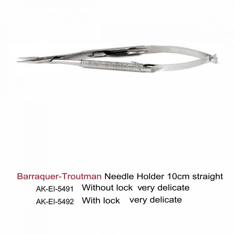 Barraquer Troutman Needle Holder Akhyar Surgical