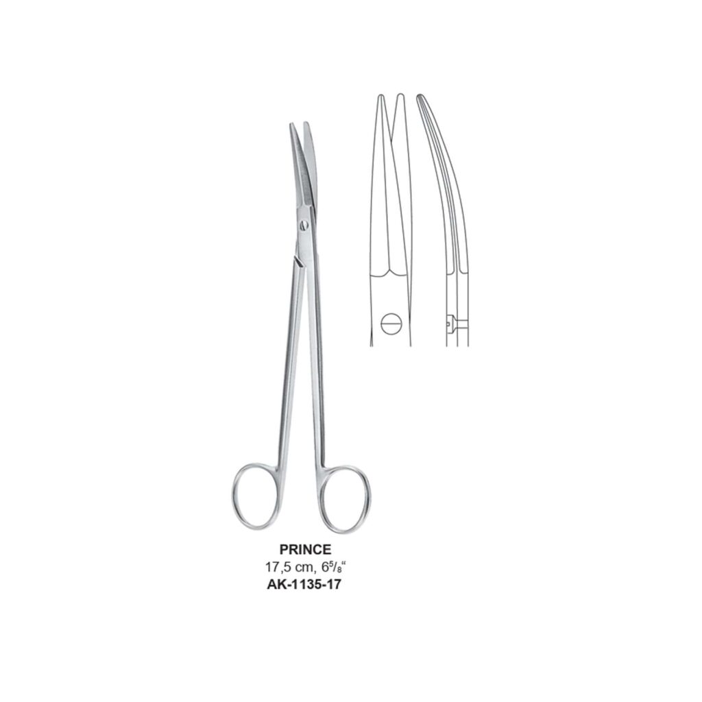 PRINCE Tonsil & Nasal Scissor - Akhyar Surgical