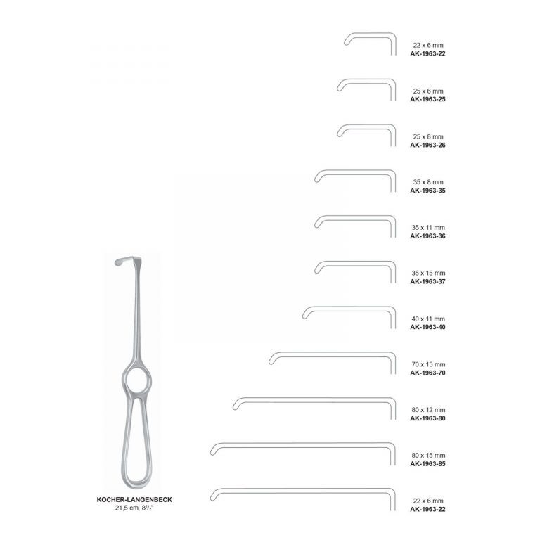 KOCHER-LANGENBECK Retractor - Akhyar Surgical