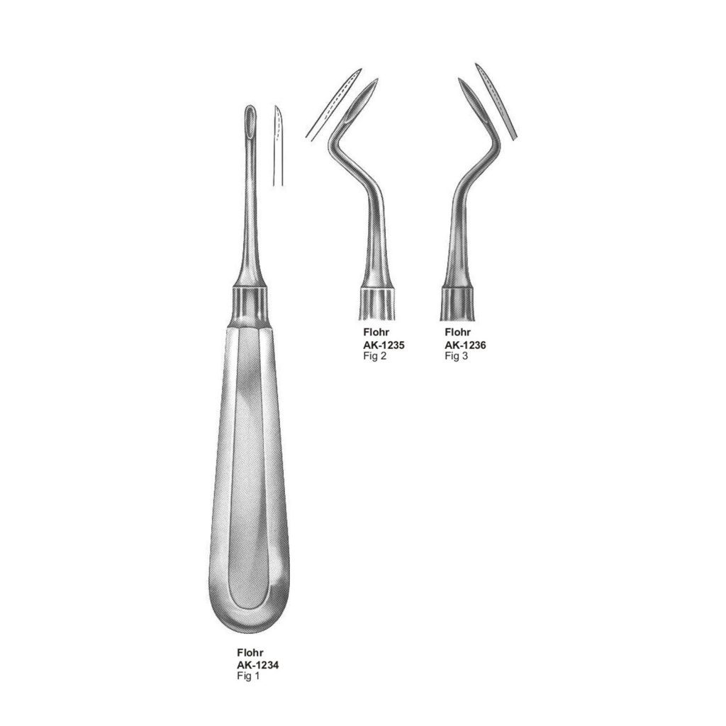 Flohr Root Elevators - Akhyar Surgical