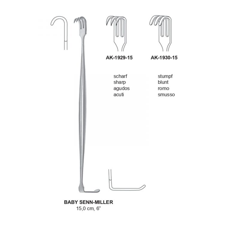 BABY SENN-MILLER Retractor - Akhyar Surgical