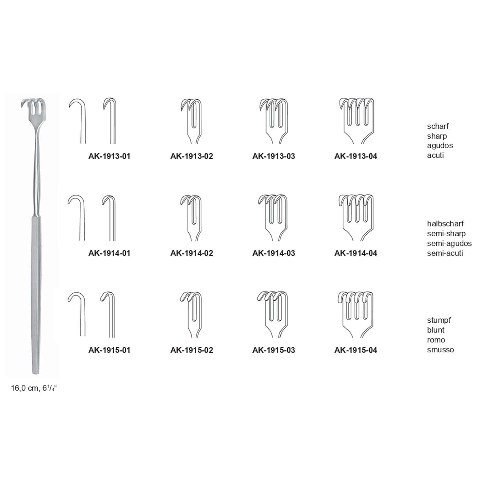 Standard Retractor - Akhyar Surgical