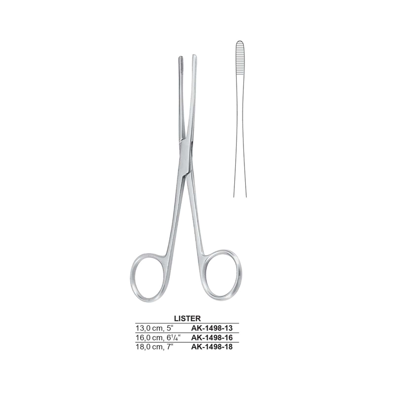 Lister Dressing Forceps - Akhyar Surgical