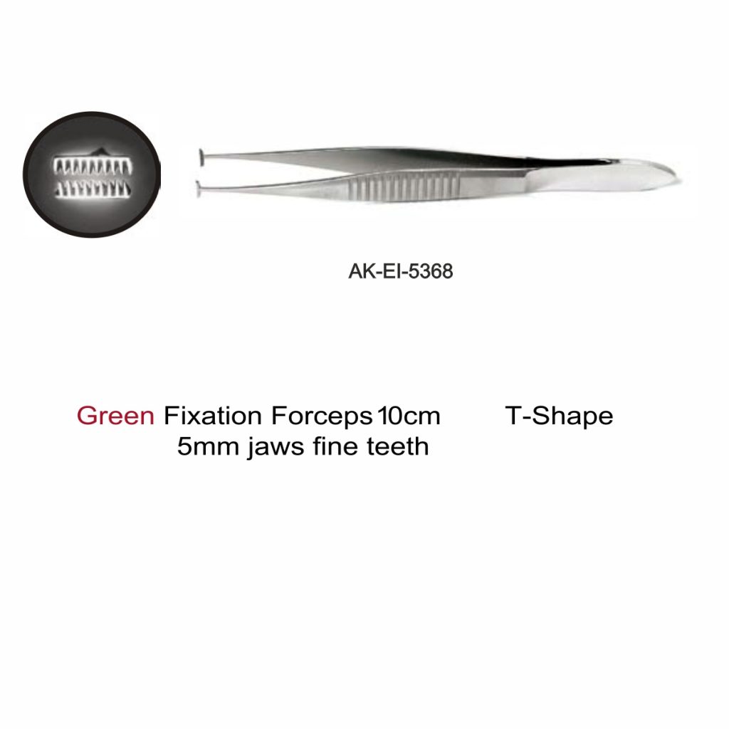 Green Fixation Forceps - Akhyar Surgical